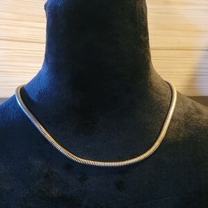 Vintage Silver Snake Chain- 21"
